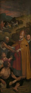 Saint Eligius of Noyon Assists the Lame and Buries the Dead