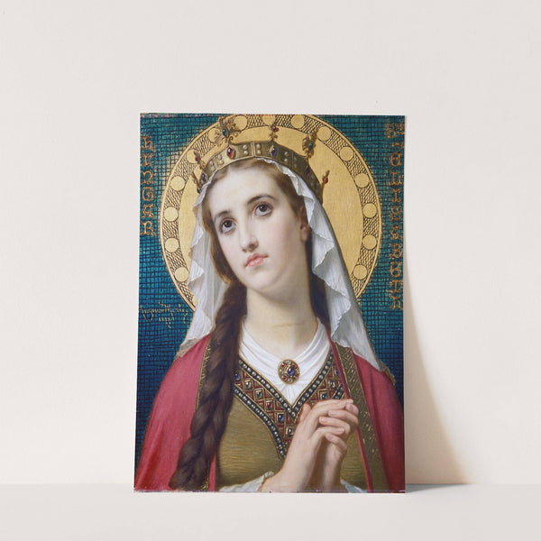Saint Elizabeth Of Hungary by Hugues Merle