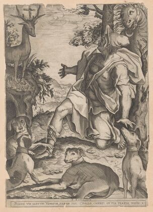 Saint Eustachius (1580)