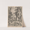 Saint Eustachius (1580) by Diana Scultori