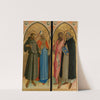 Saint Francis and a Bishop Saint, Saint John the Baptist and Saint Dominic (late 1420s) by Fra Angelico