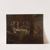 Saint Francis and Saint Clare at Supper in the Convent of Saint Damian (from 1724 until 1733) by Antoni Viladomat