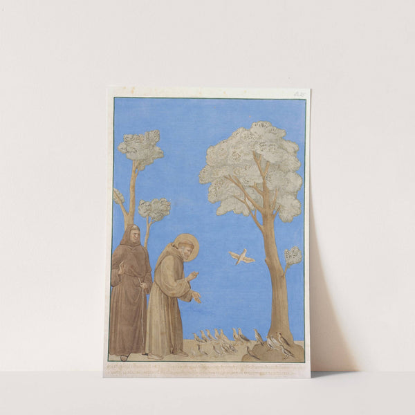 Saint Francis Preaching to the Birds by Johann Anton Ramboux