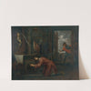 Saint Francis Receives the Order from the Crucifix at Saint Damian to Repair the House of God (1724 -1733) by Antoni Viladomat