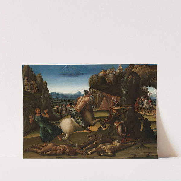 Saint George and the Dragon by Workshop of Luca Signorelli