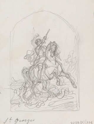 Saint George Defeats the Dragon