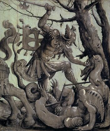Saint George Fighting the Dragon