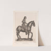 Saint George on horseback by Henri-Charles Guérard