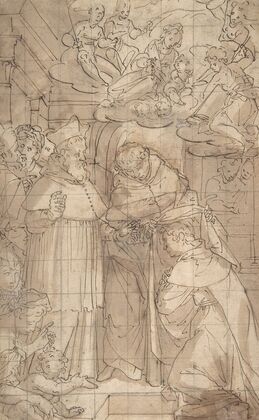 Saint Hyacinth Receiving the Dominican Habit