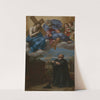 Saint Ignatius of Loyola&#039;s Vision of Christ and God the Father at La Storta by Domenichino