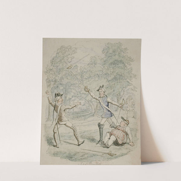 Saint James, or Court of Queen Anne by George Cruikshank