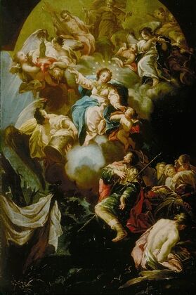 Saint James Vision of the Virgin of the Pillar