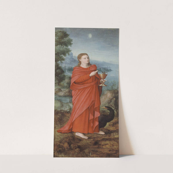 Saint Jean à Patmos by Anonymous