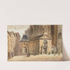 Saint-Jean le Rond by Auguste-Sébastien Bénard