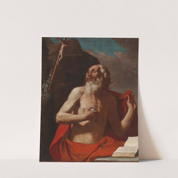 Saint Jerome by Guercino