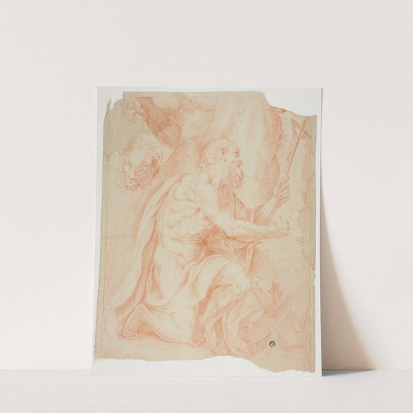 Saint Jerome by After Agostino Carracci