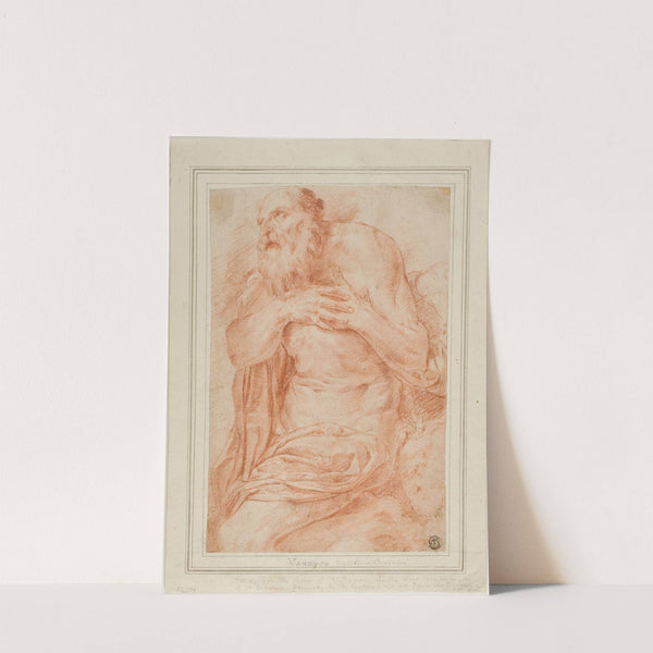 Saint Jerome by After Agostino Carracci