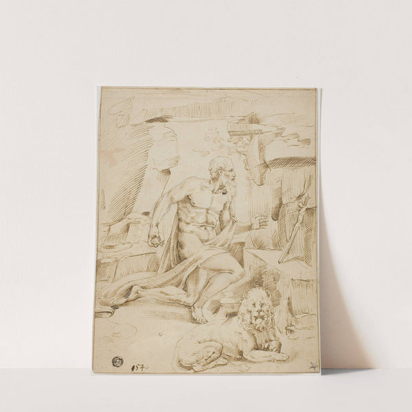Saint Jerome by After Bartolommeo Passarotti