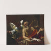 Saint Jerome and the Angel by Simon Vouet