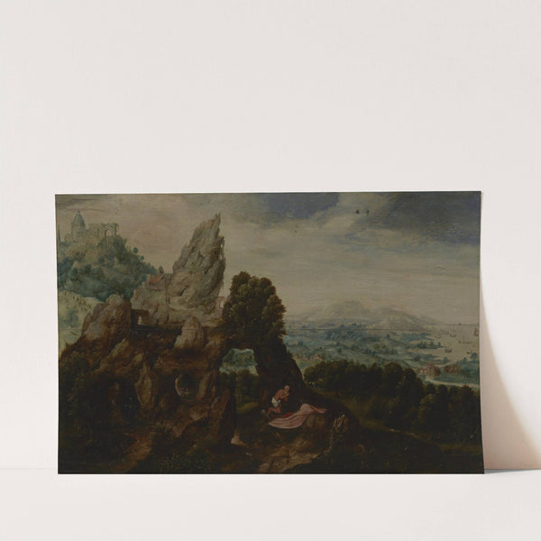 Saint Jerome in the Wilderness by Herri met de Bles