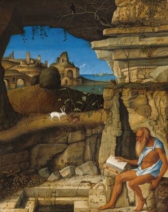 Saint Jerome Reading (1505)