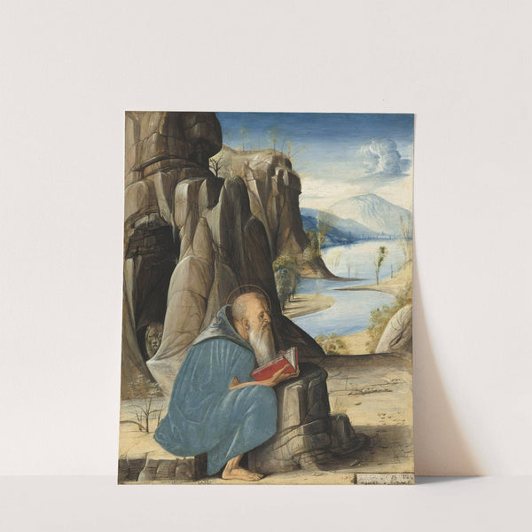 Saint Jerome Reading by Alvise Vivarini