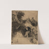 Saint Jerome reading in an Italian Landscape by Rembrandt van Rijn