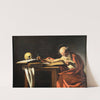 Saint Jerome Writing by Caravaggio
