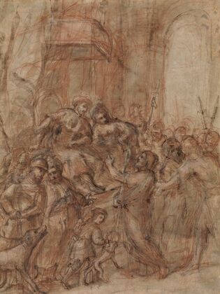 Saint John the Baptist before Herod and Herodias — size preview