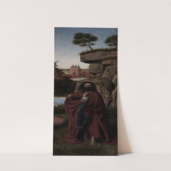 Saint John the Baptist in a Landscape by Petrus Christus