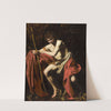 Saint John The Baptist In The Wilderness by Caravaggio