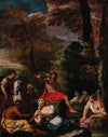 Saint John the Baptist preaching