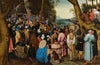 Saint John The Baptist Preaching To The Masses In The Wilderness