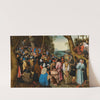 Saint John The Baptist Preaching To The Masses In The Wilderness by Pieter Brueghel The Younger