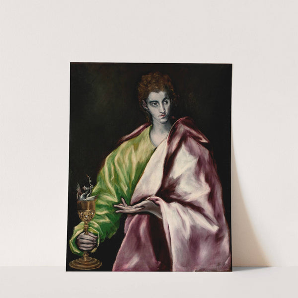 Saint John the Evangelist (1610-1614) by El Greco (Domenikos Theotokopoulos)