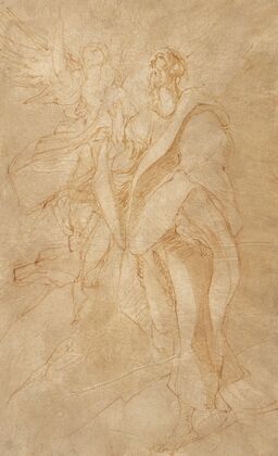 Saint John the Evangelist and an Angel