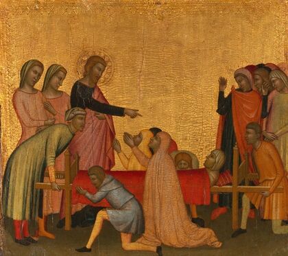 Saint John the Evangelist Raises Satheus to Life