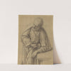 Saint Joseph Leaning on a Table by Giovanni Battista Salvi da Sassoferrato