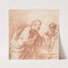 Saint Joseph Seen with his Flowering Staff, which is Held by the Christ Child (1591–1666) by Guercino