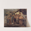 Saint Livinus in Flanders (study) by Gustave Vanaise
