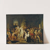 Saint Louis à Damiette (1819) by Pierre-Nolasque Bergeret