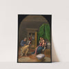 Saint Luke Drawing the Virgin and Christ Child by Girolamo Da Carpi