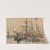 Saint-Malo. Les terreneuvas by Paul Signac