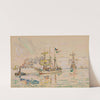 Saint-Malo. Les Terreneuvas by Paul Signac