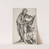 Saint Martin and the Beggar by Martin Schongauer