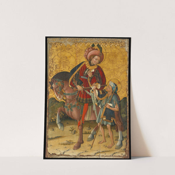 Saint Martin Sharing his Cloak by Blasco de Grañén