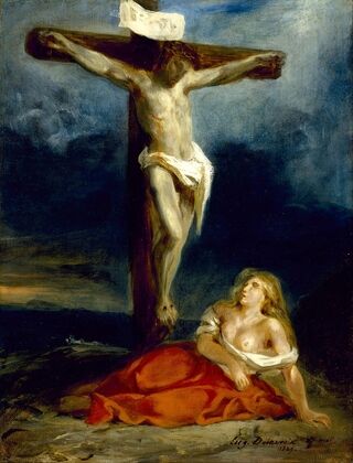 Saint Mary Magdalene At The Foot Of The Cross (1829)