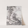Saint Mary Magdalene in the Desert by Lucas Van Leyden