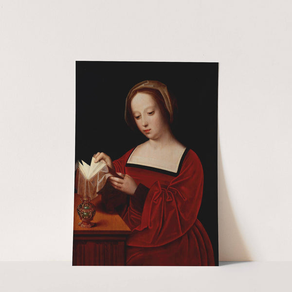 Saint Mary Magdalene Reading a Book by After Adriaen Isenbrant