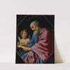 Saint Matthew Writing His Gospel by Carlo Dolci